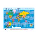 TAPETE EDUCATIVO MAPAMUNDI