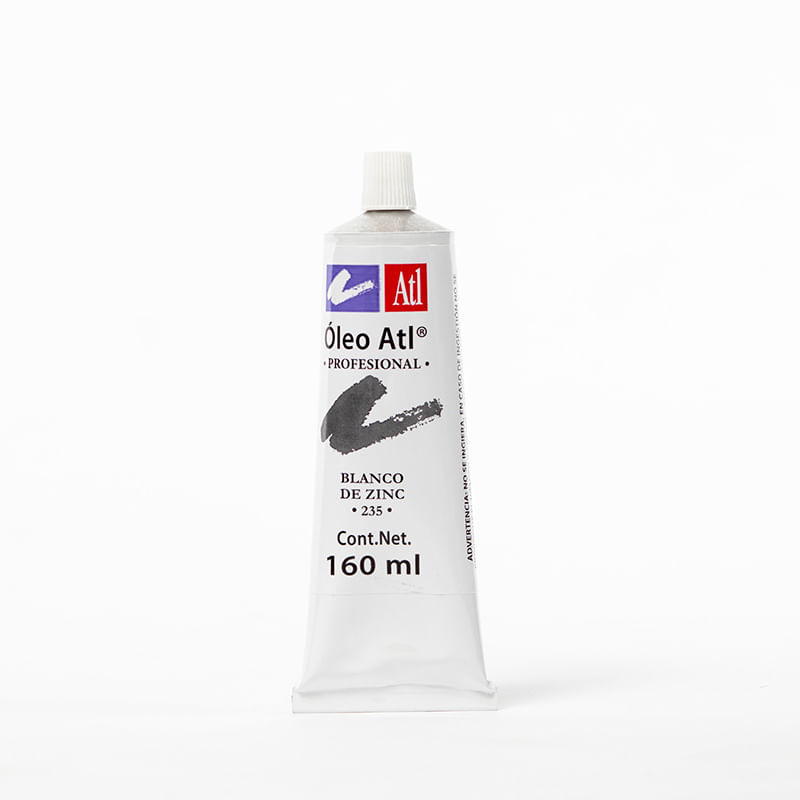PINTURA PARA OLEO 160ML BLANCO DE ZINC