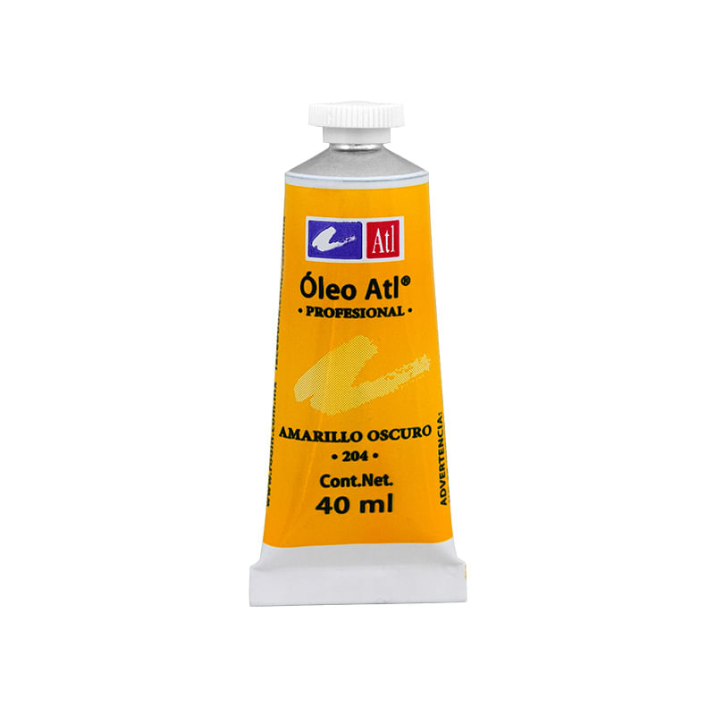 PINTURA PARA OLEO 40ML AMARILLO OSCURO