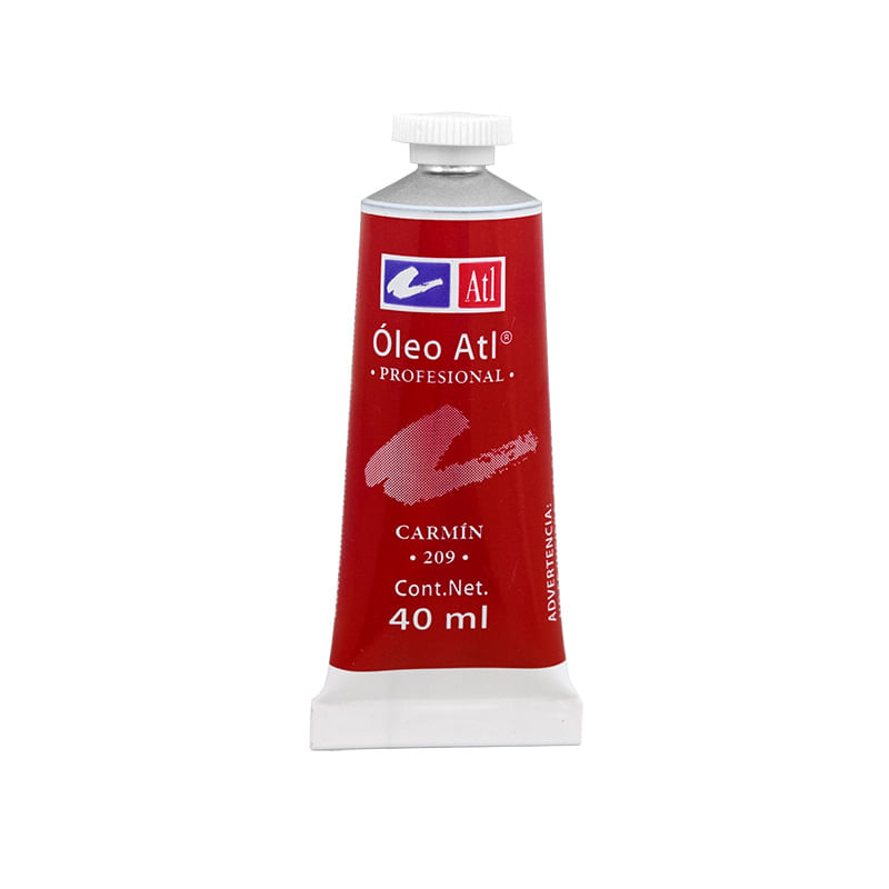 PINTURA PARA OLEO 40ML CARMIN