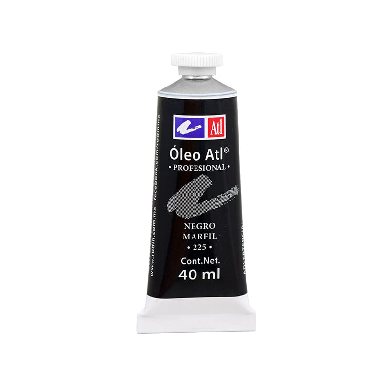 PINTURA PARA OLEO 40ML NEGRO MARFIL