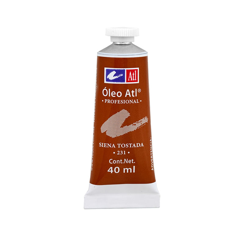 PINTURA PARA OLEO 40ML SIENA TOSTADA