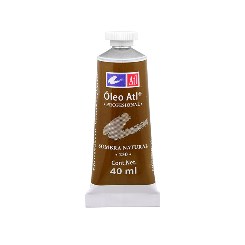 PINTURA PARA OLEO 40ML SOMBRA NATURAL