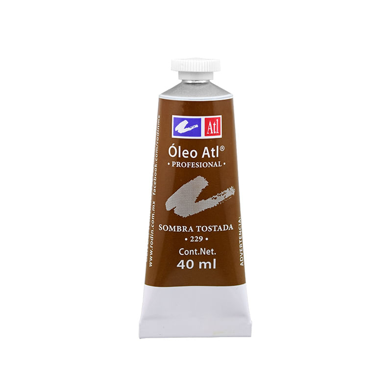 PINTURA PARA OLEO 40ML SOMBRA TOSTADA