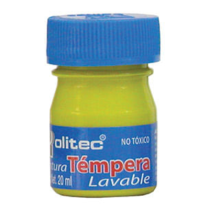 PINTURA TEMPERA 20ML AMARILLO LIMON
