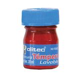 PINTURA TEMPERA 20ML ROJO