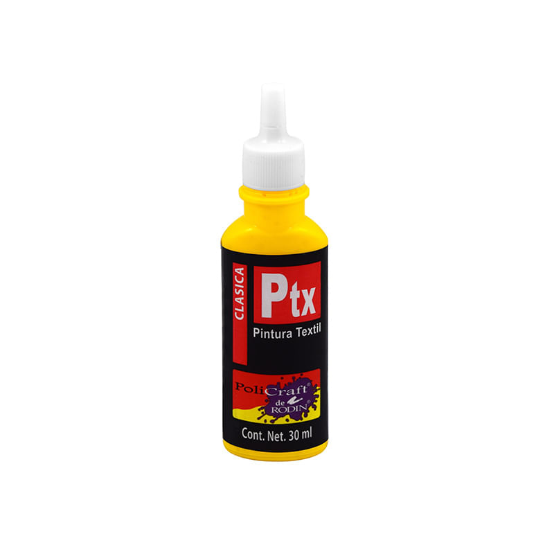 PINTURA TEXTIL 30ML AMARILLO MEDIO