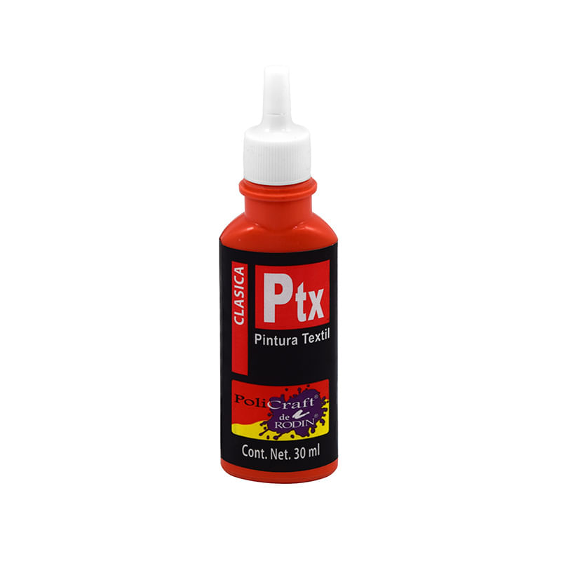 PINTURA TEXTIL 30ML ROJO