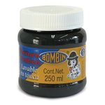 PINTURA VINILICA BOMBIN 250ML NEGRO