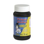 PINTURA VINILICA BOMBIN 70ML NEGRO