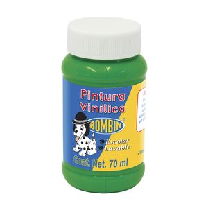 Pintura Vinilica Bombin 70Ml Verde 14045