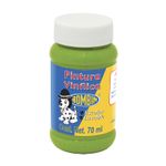 PINTURA VINILICA BOMBIN 70ML VERDE AMARILLENTO