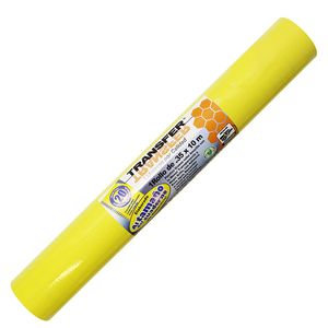 Plastico Adhesivo 0.35X10M Amarillo Transfer Mft3510A
