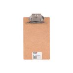 TABLA FIBRACEL1/2 CARTA (ESQUELA) CON CLIP AGARRA PAPEL