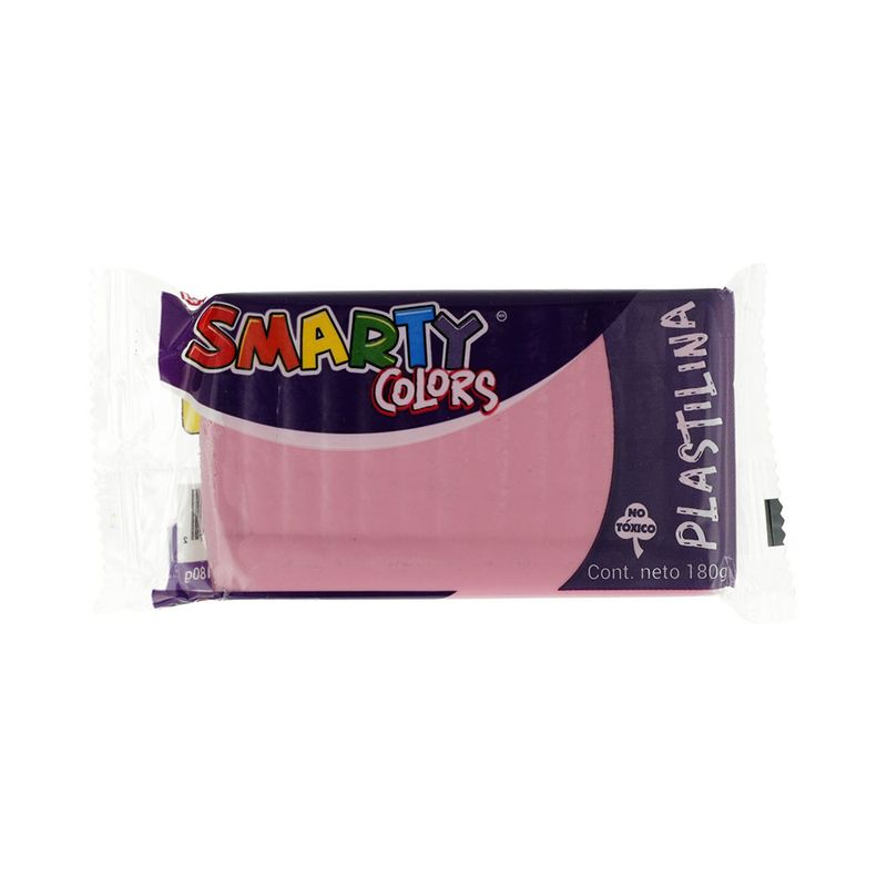 PLASTILINA MARQUETA 180GRS ROSA SMARTY