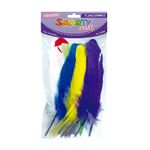 PLUMAS GDE P/MANUALIDADES COLORES SURTIDOS