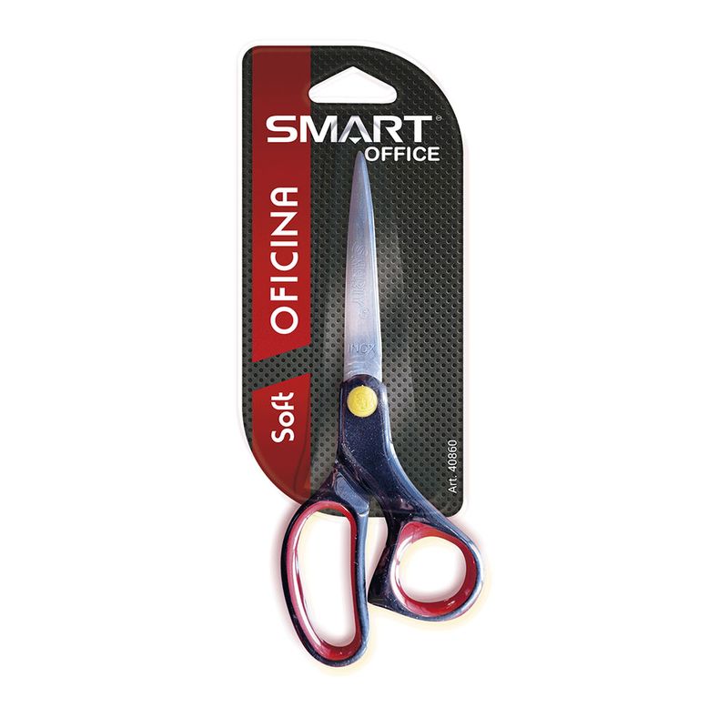 TIJERA METAL PLASTICO 6 3/4" OFICINA SOFT BLT