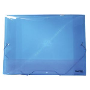 Portadocumentos Carta Con Liga Colores Surtidos Plastico Transp 24500