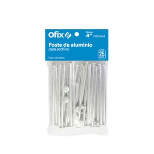 Postes Aluminio 100Mm 4 Con 25 70100