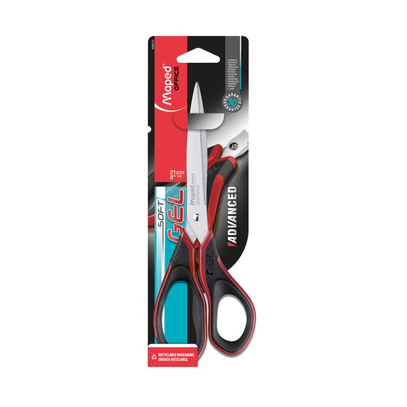 TIJERA METAL PLASTICO 8 1/4" ADVANCED SOFT GEL