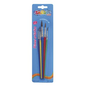 Juego De Pinceles Semiprofesional Redondos Con 5 Smarty 34020
