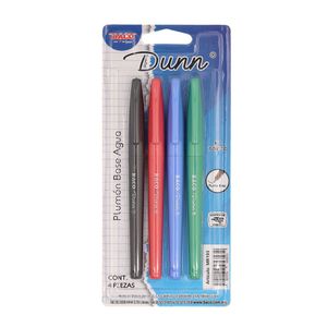 Plumon Fino Dunn Surtidos Blt Con 4Pzas Ptmra0088