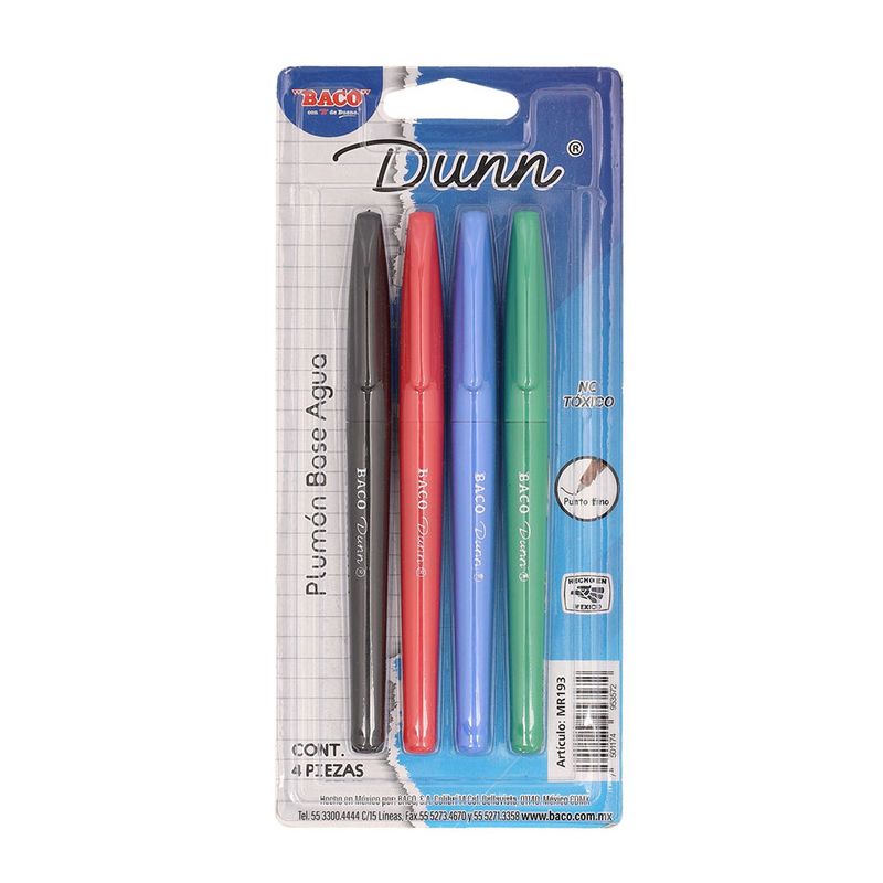 PLUMON FINO DUNN SURTIDOS BLT CON 4PZAS