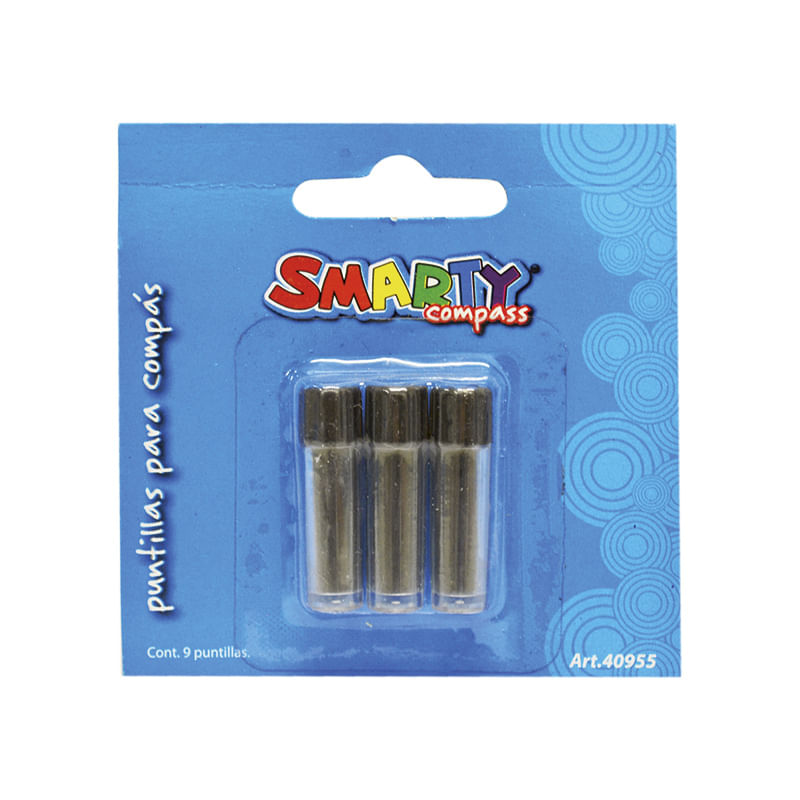 PUNTILLAS CON 9 MINAS P/COMPAS BLT SMARTY