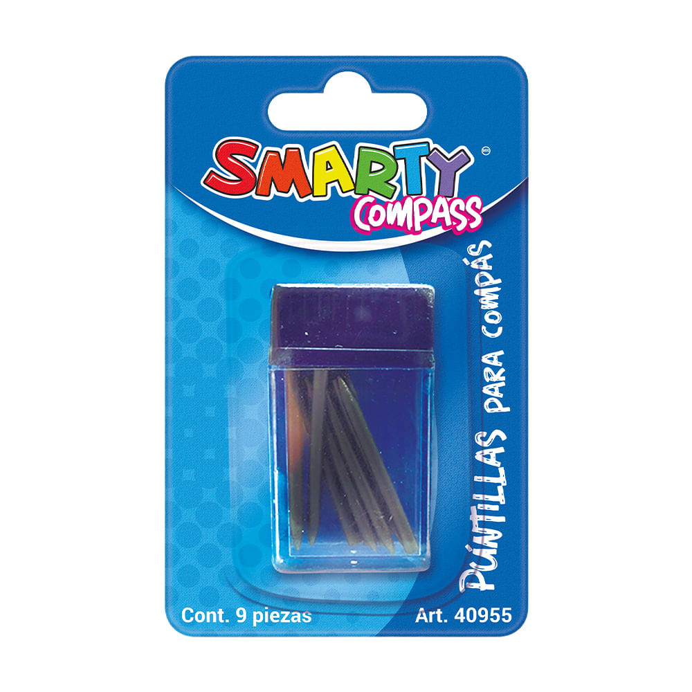 PUNTILLAS CON 9 MINAS P/COMPAS BLT SMARTY 40955