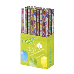 Papel Envoltura Hombre/Mujer Rollo Con 2 Dipak 200009501