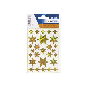 Etiqueta Deco Line Estrellas Estrellas