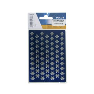 Etiqueta Fantasia Estrellas Plata E. Plata