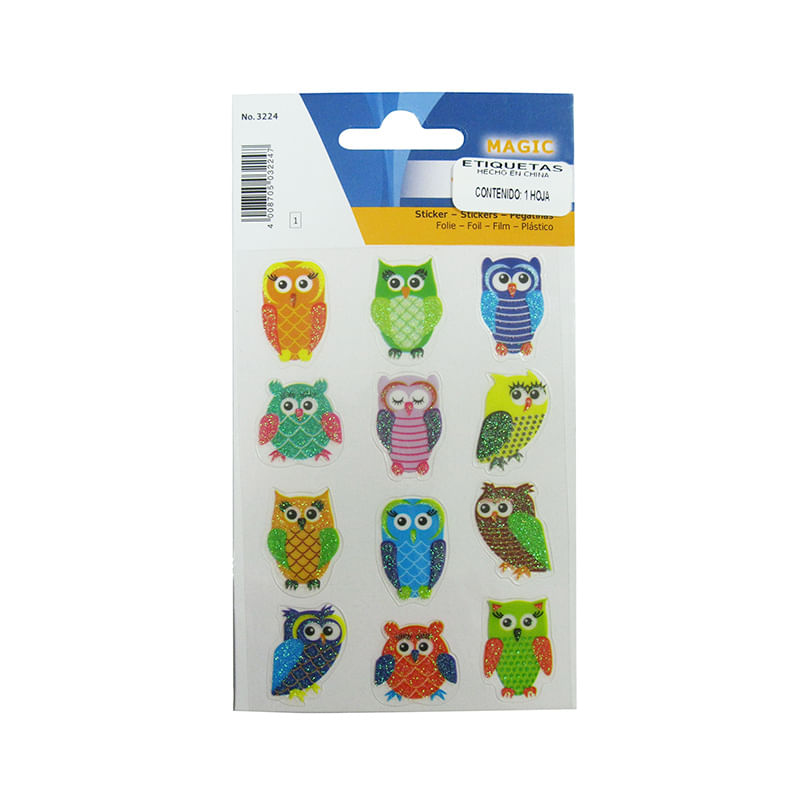 ETIQUETA DECO LINE ANIMALES