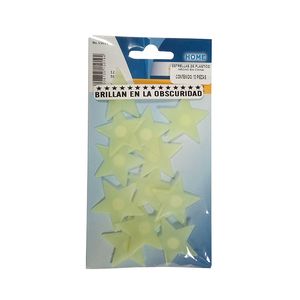 Etiqueta Deco Line Estrellas Fosforescentes 15019