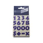 ETIQUETA DECO LINE FOAMI NUMEROS