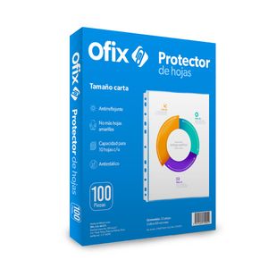 Protector De Hojas Ofix Caja Con 100 Pzas 322.2780072Ofx