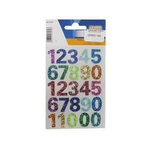 Etiqueta Deco Line Numeros Números