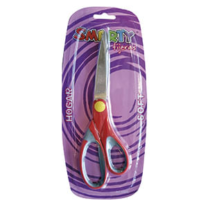 Tijera Metal Plastico 8 Hogar Soft Blt 40850