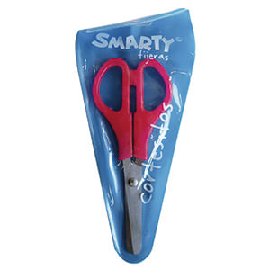 TIJERA METAL PLASTICO CORTESITOS 5" FUNDA VINIL
