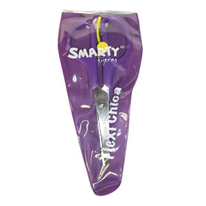 Tijera Metal Plastico Flexi Chica 5 Funda Vinil 40803