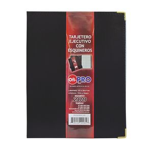 Tarjetero Para 200 Tarjetas Ejecutivo 490-84