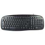 TECLADO ALAMBRICO MULTIMEDIA USB