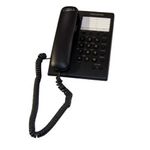 TELEFONO ALAMBRICO BASICO PANASONIC CON  13 MEMORIAS NEGRO