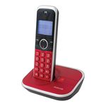 TELEFONO INALAMBRICO MOTOROLA GATE4800R, IDENTIFICADOR, ALTAVOZ, ROJO