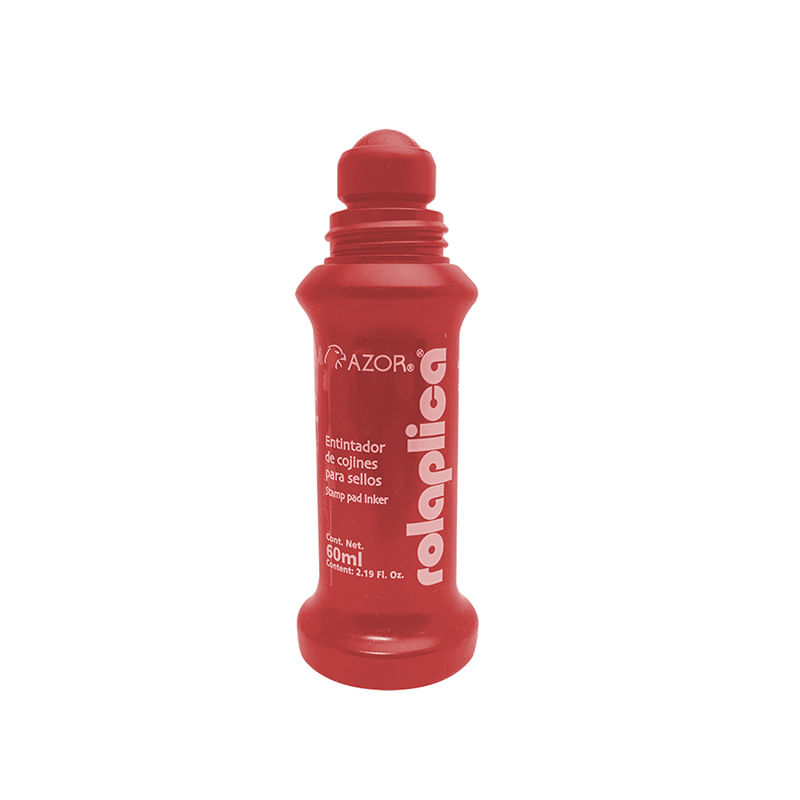 TINTA PARA SELLO ROLAPLICA 60ML ROJO
