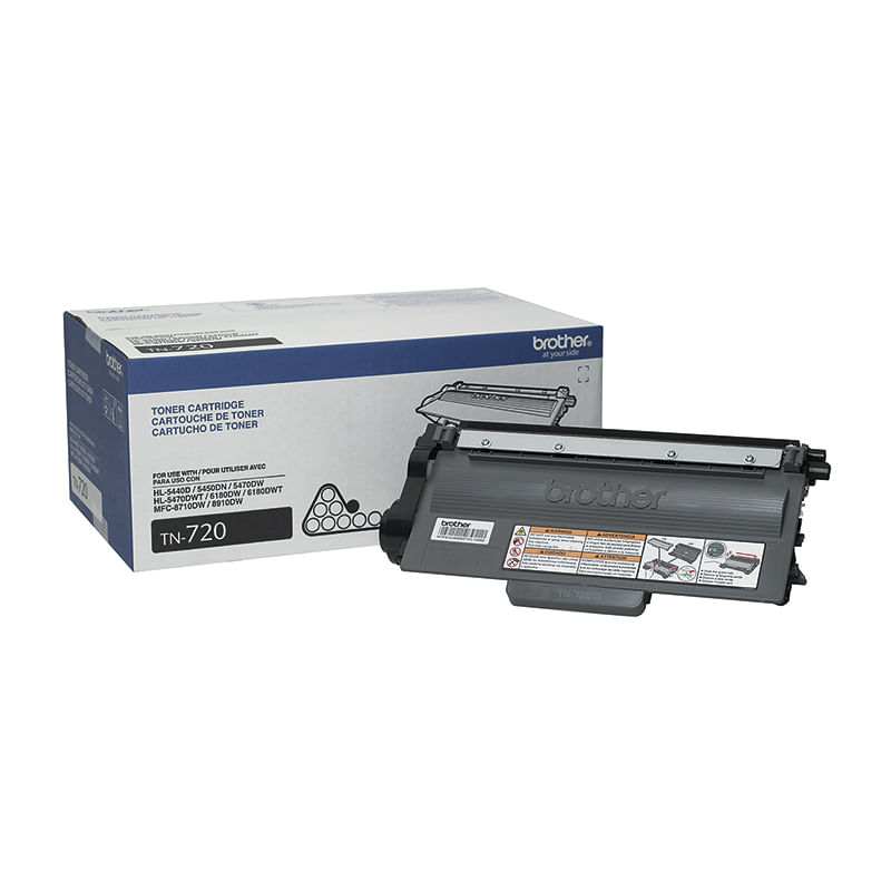 TONER LASER BROTHER TN-720 NEGRO
