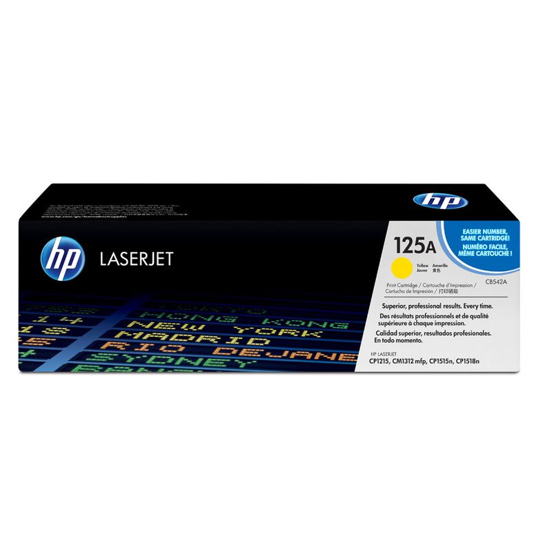 TONER LASER HP 125A AMARILLO CB542A