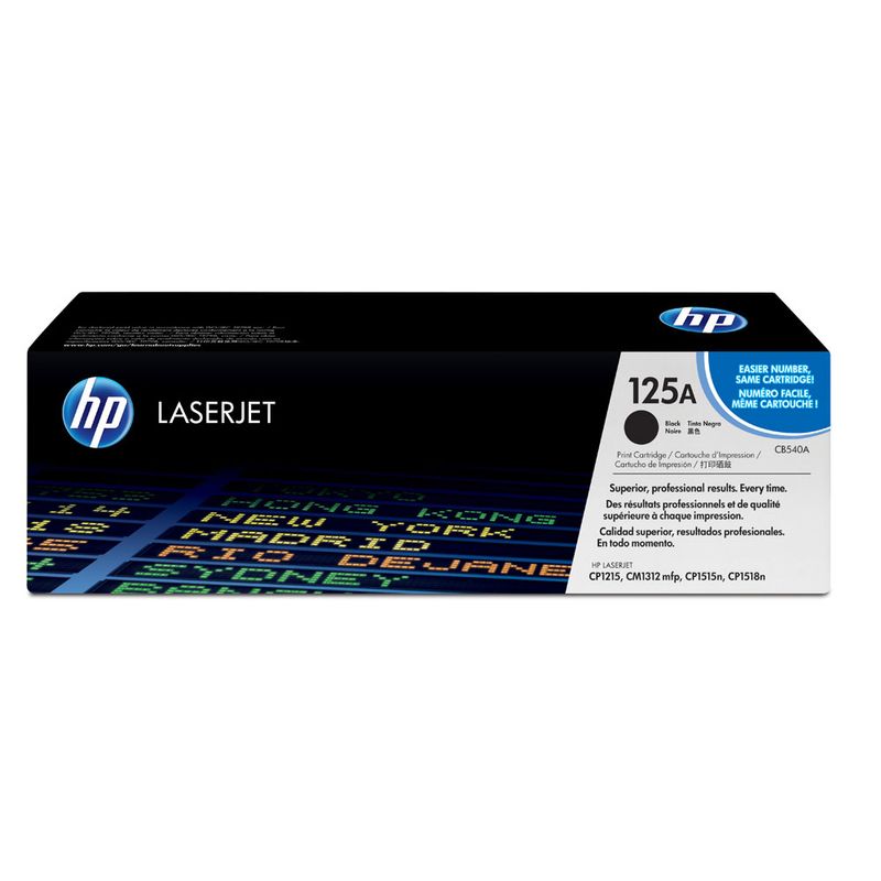 TONER LASER HP 125A NEGRO CB540A