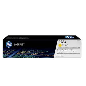 Toner Laser Hp 126A Amarillo Original Ce312A