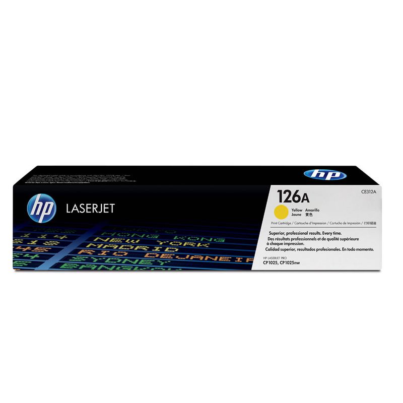 TONER LASER HP 126A AMARILLO CE312A